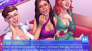 alexis trains you into strapon femdom crossdressing sex game life