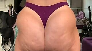 Tempting English Big Ass Sways Seductively