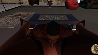 Black dude pounds asian big tits pussy squirting creampie on living room sofa