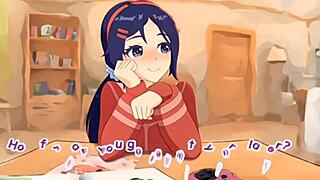 cappie chats about riding her player cowgirl to creampie in xxx animation