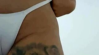 her big pussy lips dominate as she flashes and smothers friend in facesitting fetish