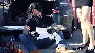 전남편 묶인 전부인 거칠고 아픈 좆질로 지배