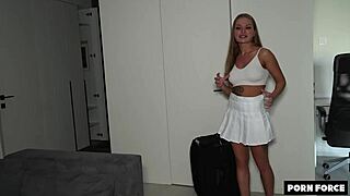 One trick keeps her from divorce - pounding her submissive pussy missionary