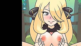 Cynthia's juicy tits beg for your facial finish