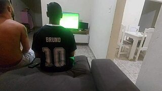 Wife loses bet fucks husband's friend then takes dp thrill