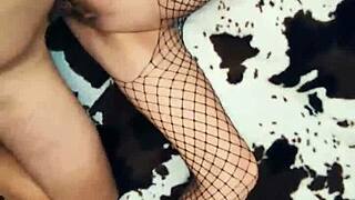 Beautiful Milf Wife Stocks Up Seduction For Husband Anal