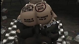 snow bunny fat ass rides dick hard in roblox studio 🔥🍆💦