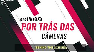 Curvy Latina Pornstar Eduarda Grazel Gets Oiled Massage Backstage Erotikaxxx