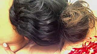 Busty stepmom toys with perverted stepdaughters in real homemade lesbian threesome