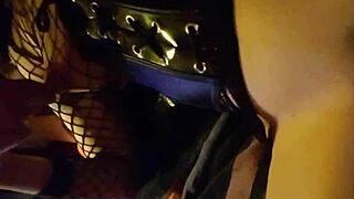 WOW, PETITE FRENCHIE SLUT FLASHES LINGERIE IN PUNK EXHIBITION!