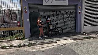 Street Blonde's Tight Pussy and Huge Ass Pounded Hard