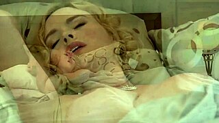 watch sandra cat's toy slip into her smooth pink pussy lips slowly