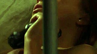 i'm her bound lesbian slave fingering pussy to orgasm while mistress watches hungrily