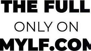 maya bjou flashes big natural tits then deepthroats stepbro for wild pussy ride