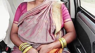 big boobs maid car romp with dirty telugu talk 💦😈