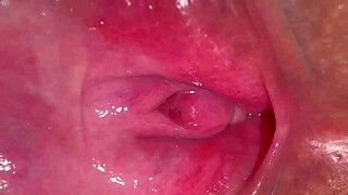 amateur shaved pink pussy close up 275 days post virginity loss