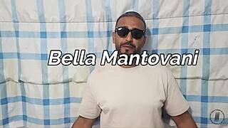 bella mantovani takes monster cock deepthroat blowjob doggystyle anal cumshot facial