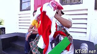 naughty ladyboy takes massive cock anal suck 😈