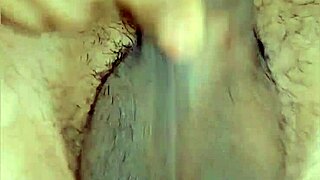 whoa, curvy sissy with small penis bends over in nylons to show off that fat clit and perfect ass 🍑