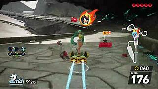 ekstra diger brasiliansk miku rister enorm rumpe i sonic racing crossworlds-rushet!