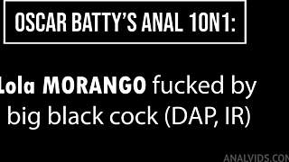 Curious how 21-year-old Brazilian Lola Morango handles monster BBC anal?