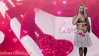 You pathetic loser, BECOME my valentine's day JERK SLAVE now or else!!