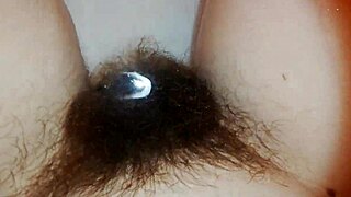 hairy BUSH underwater close-up super hairy PUSSY fetish