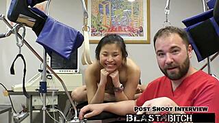 Raya sucks dick twice then doctor fucks her!