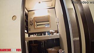 Pretty Japanese Brunette Sucks Big Cock Then Gets Pussy Pounded Hard