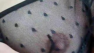 Shemale Makeup Tease with Hair Fix Craving Ass Fuck and Deep Creampie Cum Inside