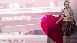 You pathetic loser, BECOME my valentine's day JERK SLAVE now or else!!