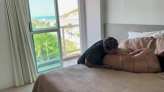 wake up tourist with my tasty oral and hard cock to fuck her deep babe