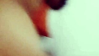 cheating mexican wife bends over for doggystyle while husband texts