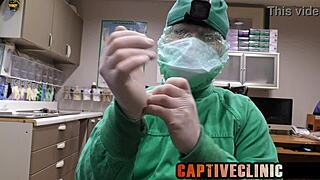 testing latex gloves surgical gowns lab coats daddy roleplay backstage close up