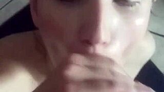 Lena starr rides big black cock then gets cumshot dripping into her eye during interracial pov