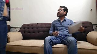 bengali secretary spreads legs wide for horny office boss pounding on sofa hindi roleplay