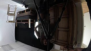 Skinny Mandy Mynxx gags deep on choking cock oral destruction