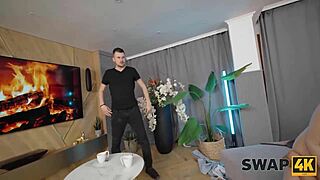 colombian couple swaps wives for bisexual threesome with huge cock pov watching