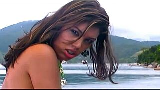 WOW, SUPER HOT 18+ LASSIE DEVOURS MEAT DEEP IN THROAT, PUSSY, AND ASS!