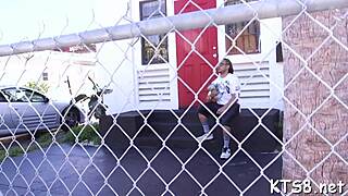 naughty ladyboy takes massive cock anal suck 😈