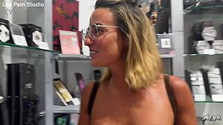 Une Journée Avec L’a Pam J’essaye Un Gode Ventouse Big Tits Dildo