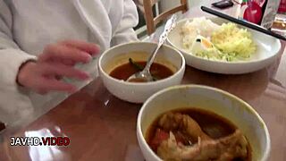 chisa hoshino's shaved teen pussy fingered hard & sucked deep 💦