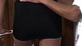 smalltit blonde milf slurps fat cock facial cumshot