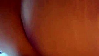 Redbone Takes Bent Over Backshots from Massive Black Cock in Doggystyle