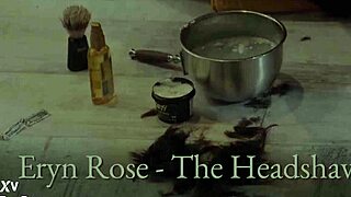 Bound Slave Headshave Humiliation Femdom Feet Submissive