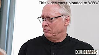 Oldhans rams that juicy real estate agent's tight pussy