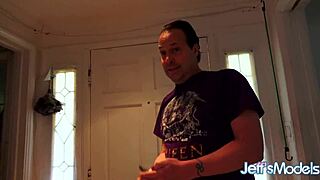 spraying cum over chubby crystal blue post anal 💦🍑