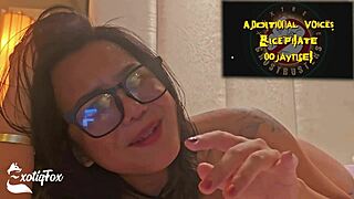 filipina teen amateur solo masturbates wildly reacting to xxx ghostbuster 😏🔥