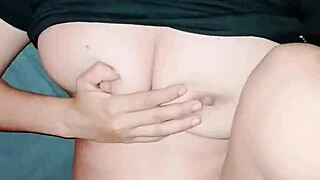 Homemade Latina Morning Fuck Ends with Thick Creampie Cumshot Inside