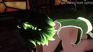 hex loves sucking this random huge cock deep in vrchat erp fun~